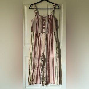 Stripped Jumpsuit